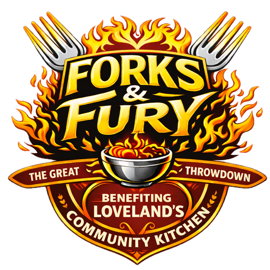 Forks & Fury: The Great Community Kitchen Throwdown 2026 - logo